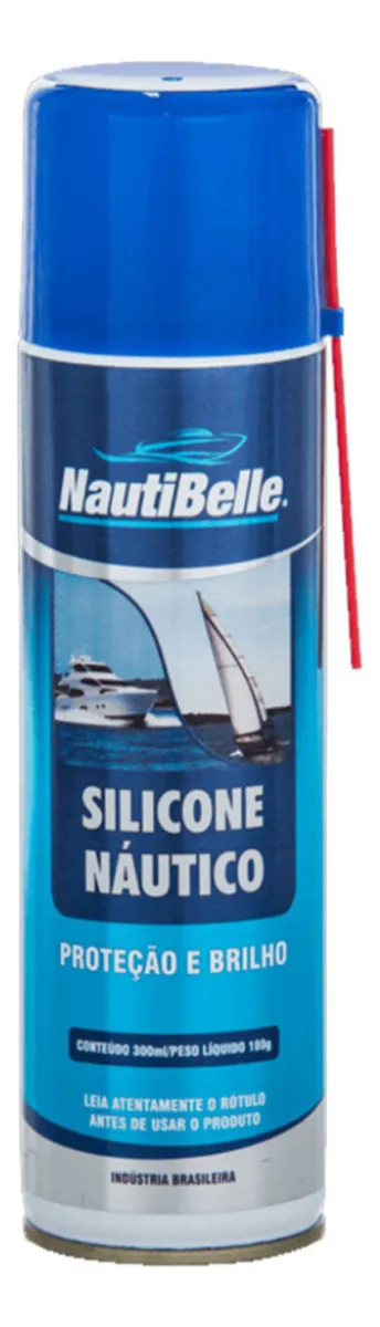 Silicone Náutico Spray Nautibelle 300ml Anti-Ferrugem
